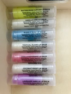 Best Lip Balms! Various flavors, All Apply Clear