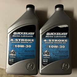 Marine Motor Oil For A Boat 
