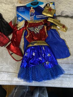 wonder woman/ batman/spiderman costumes