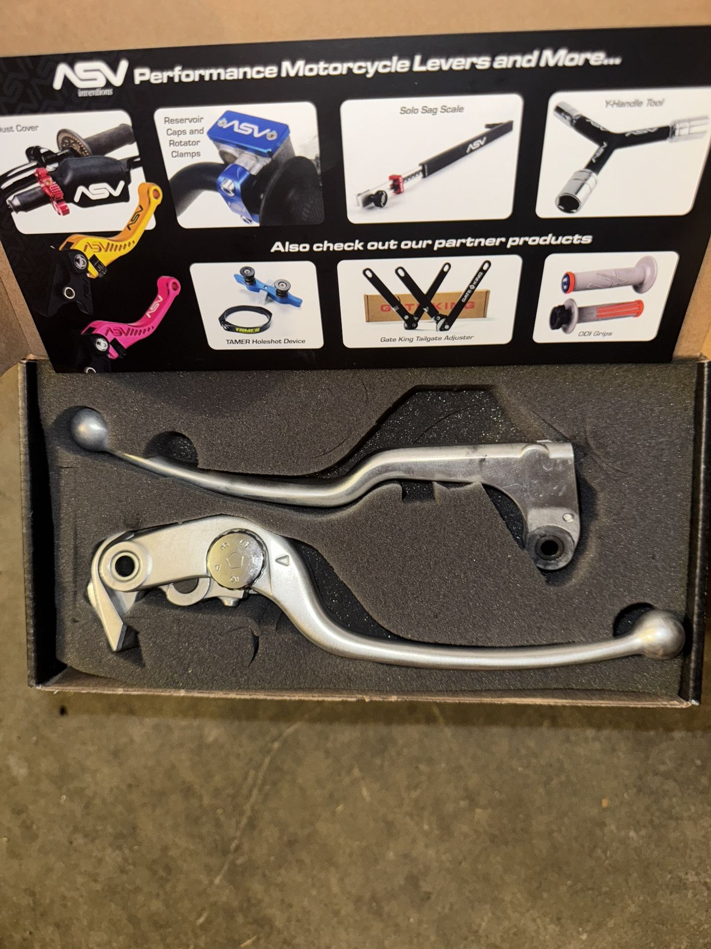 Yamaha MT09 Levers