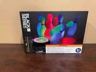 Black Series Light-Up Hover Bowling Set
