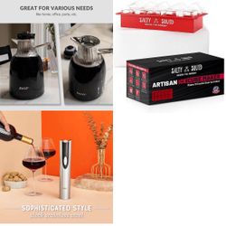 Thermal Carafe Clear Craft Ice Maker and Oster Wine Opener all for $15