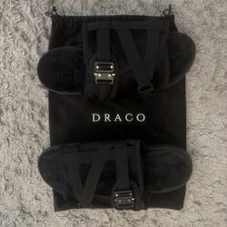 DRACO Black Sandals (Size 13-14)