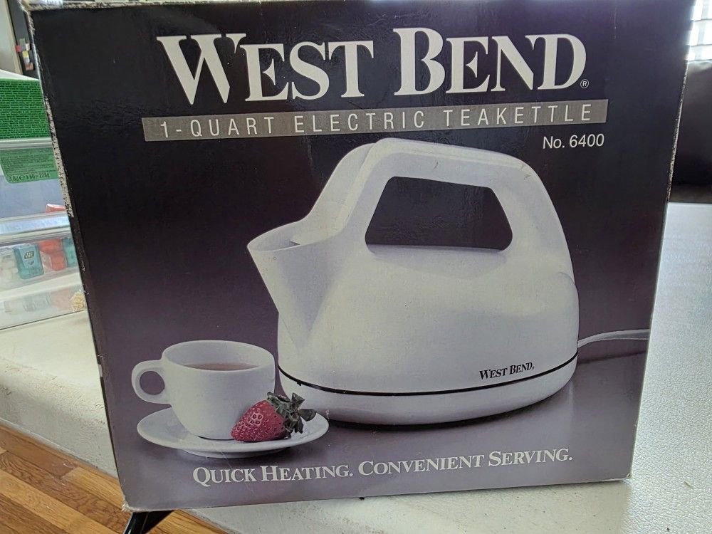 West Bend 1 Quart Electric Tea Kettle