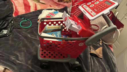 Target Mini Shopping Cart Kids Play Set