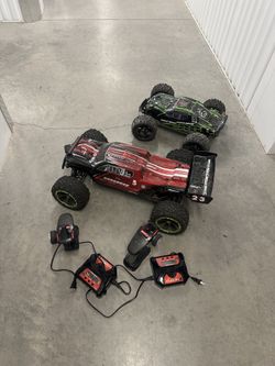 2 redcat rcr.. shredder and sledge