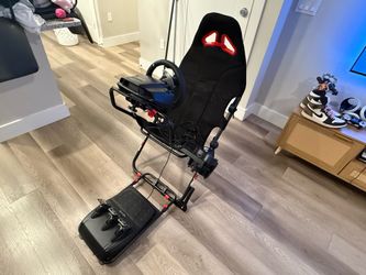Logitech wheel, shifter and pedal setup