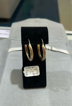 10k hoop earrings