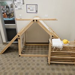 Wooden Baby Climbing Gym 