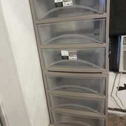Plastic Drawers. 