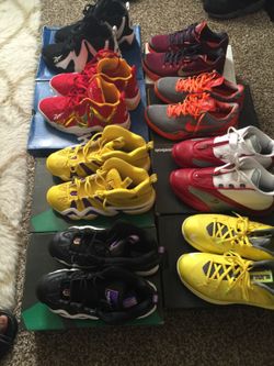 Reeboks, adidas, & Nikes