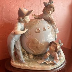 Original Lladro The Voyage Of Columbus 