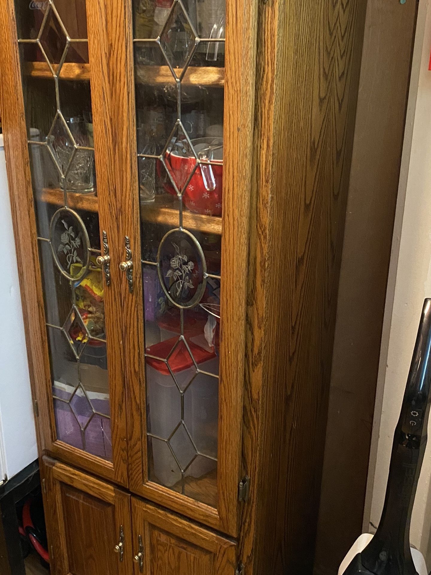 Large Glass Hutch