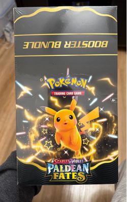 Pokemon Paldean Fates booster bundle