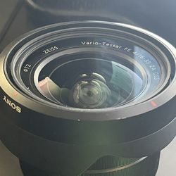 Sony 16mm-35mm F/4 Zeiss Full Frame Lens. 