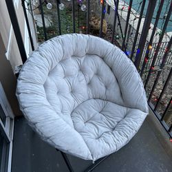 Outdoor Saucer Chairs (x2) 