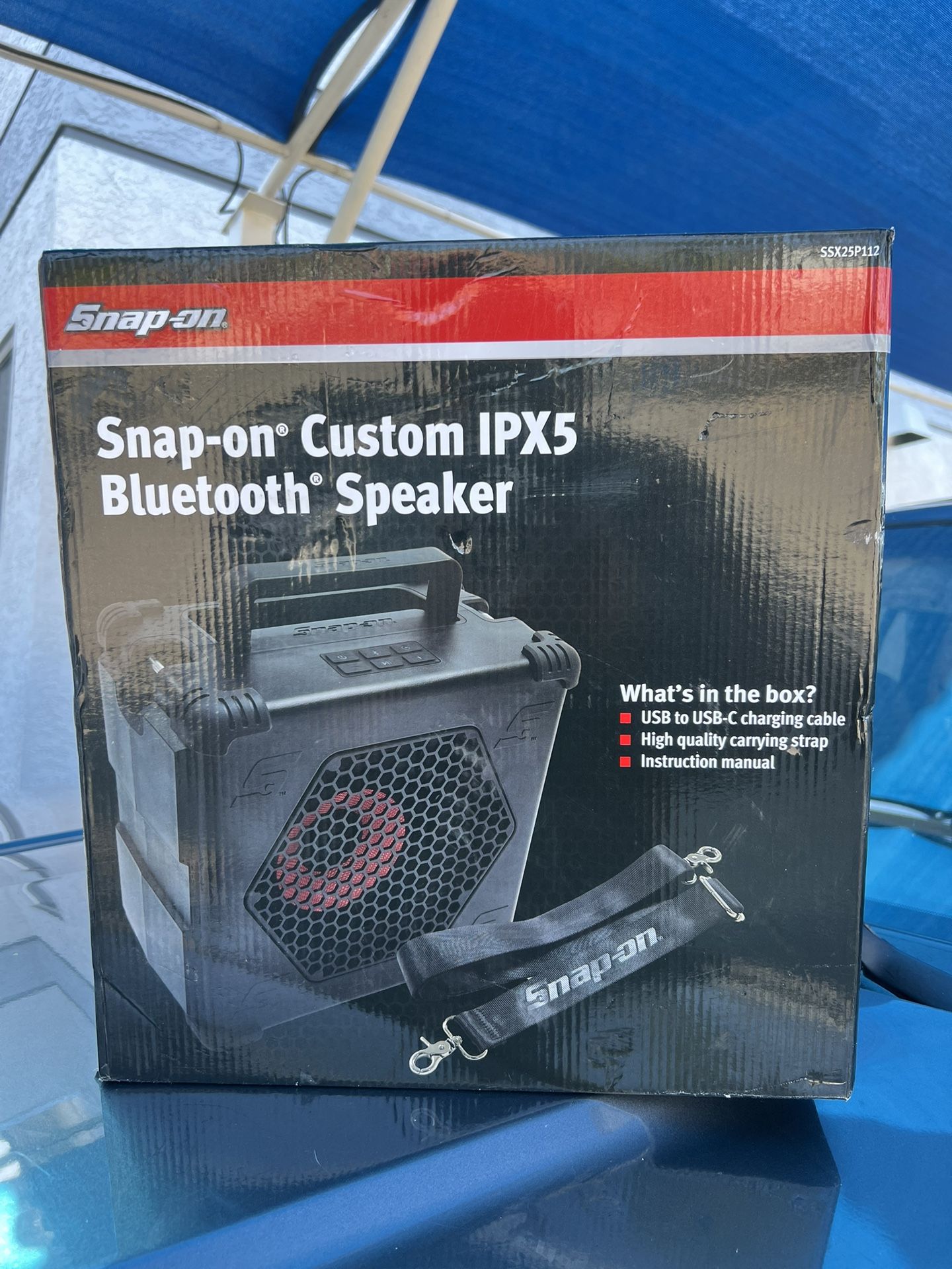 Snap-on Custom IPX5 Bluetooth Speaker 