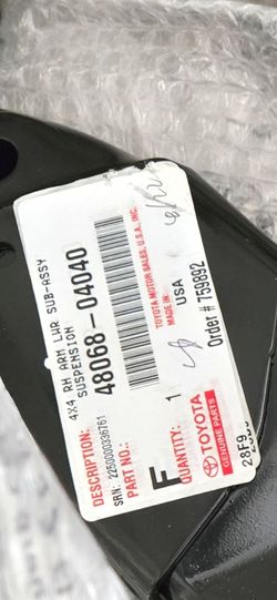 2005-2015 Toyota Tacoma R lower control arm