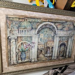 Painting and Frame