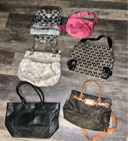 Coach , Michael kors and Kate spade bag lot
