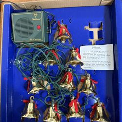 Vintage Bells of Christmas  Mr. Christmas - Plays 15 Christmas Carols while lighting each bell 