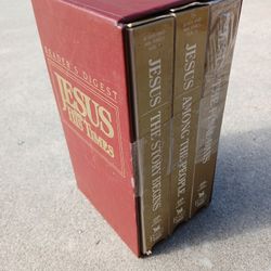 Reader's Digest " Jesus And His Times " Vhs Movie Box Set