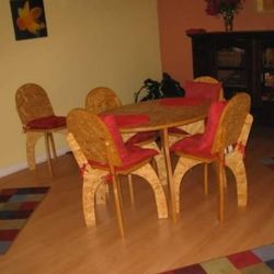 Environmentally Sound Dining Table And Chairs