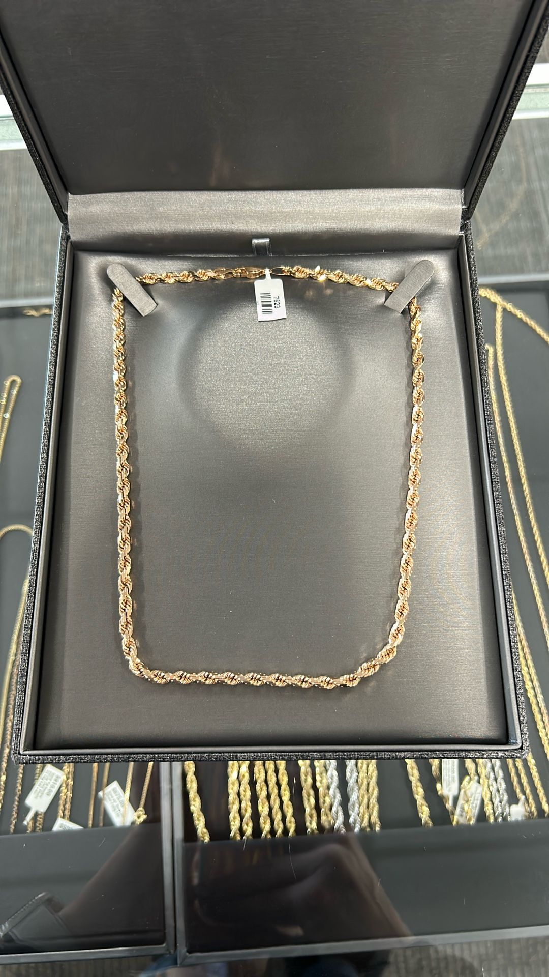Rose Gold Rope Chain