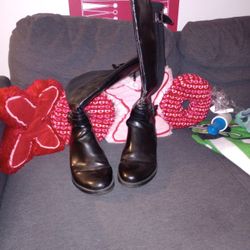 Franco Sarto Black Boots 