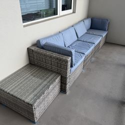 Wicker patio Set