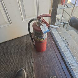 Never Used Fire Extinguisher 