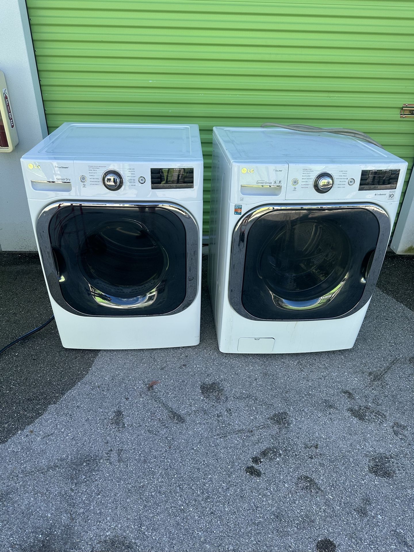 LG Large Capacity Washing Machine; Front Load