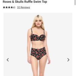 Hot Topic- Bathing Suit Top And Bottom