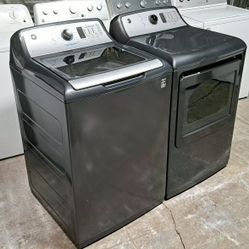 GE WASHER AND GAS DRYER//LAVADORA Y SECADORA,,60 DAYS WARRANTY,,"FREE DELIVERY LOCAL GRATIS,."