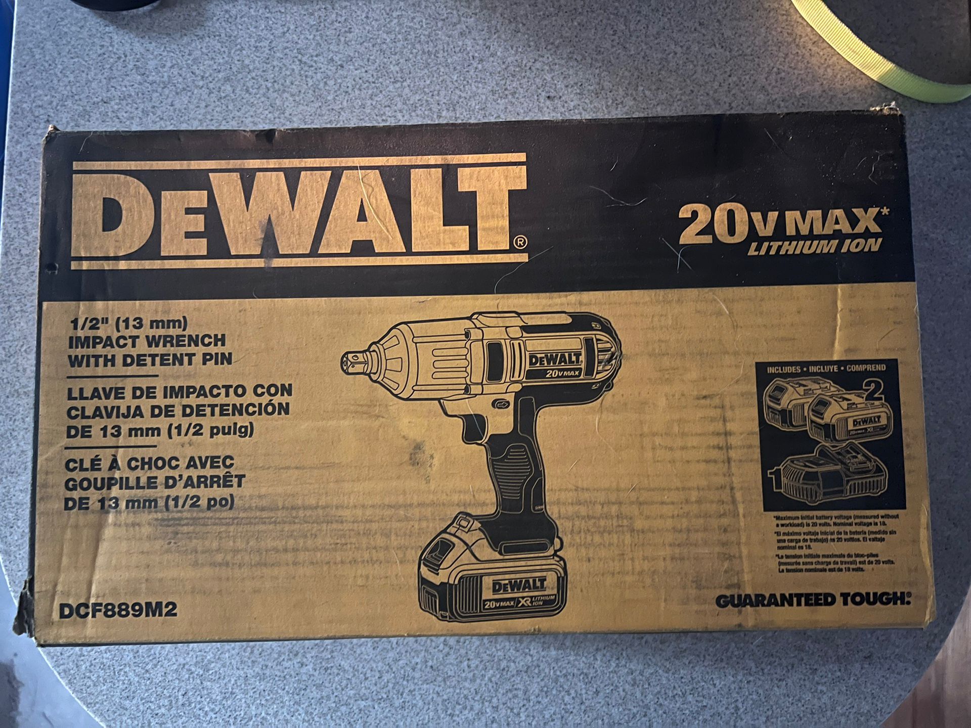 Dewalt 1/2” Impact Wrench