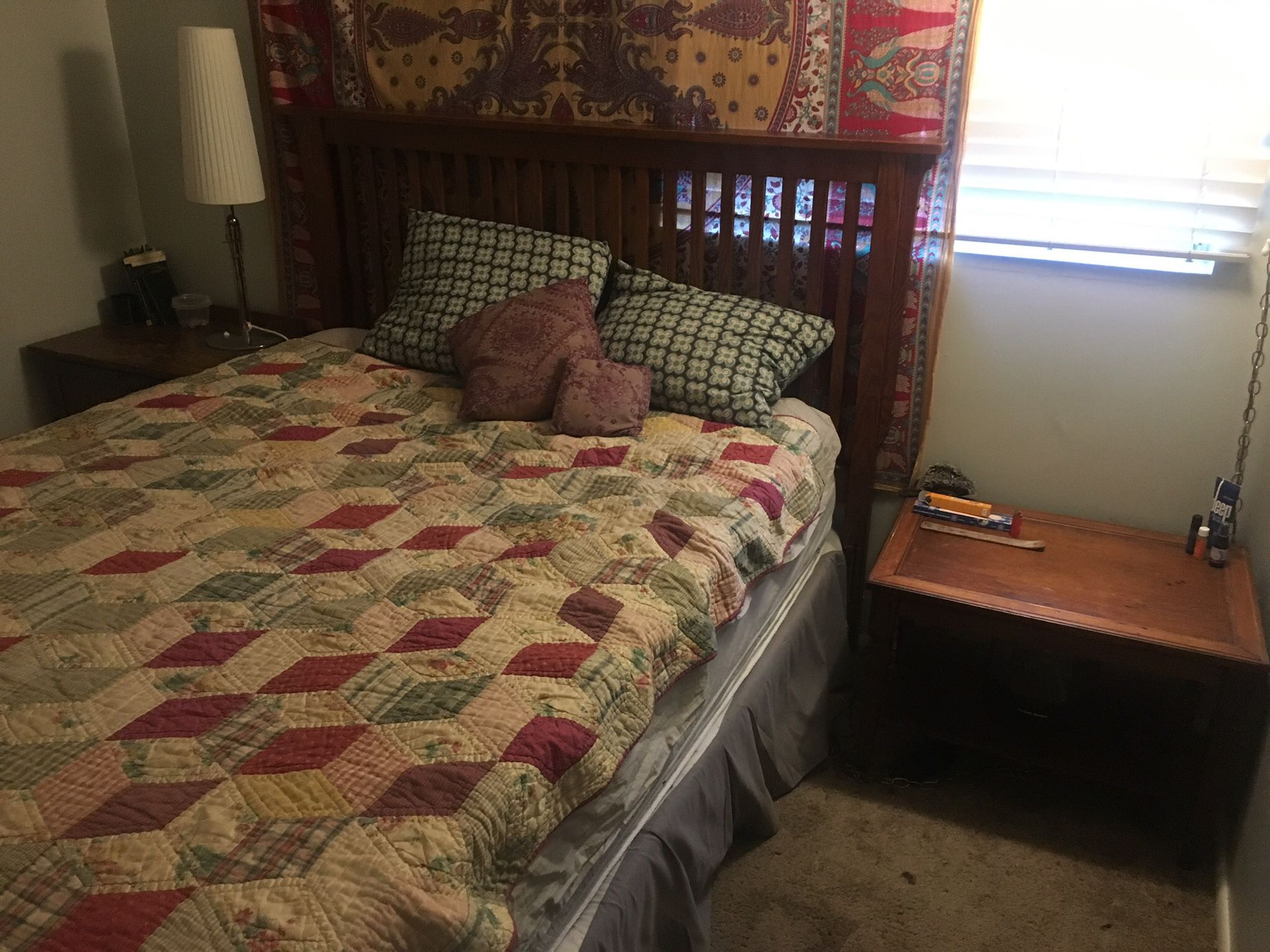 Headboard and bed set