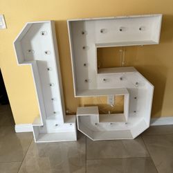 15 Quinceañera Number