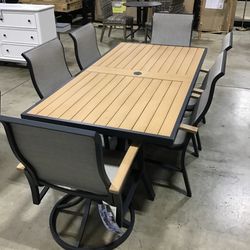 7pc Patio Set