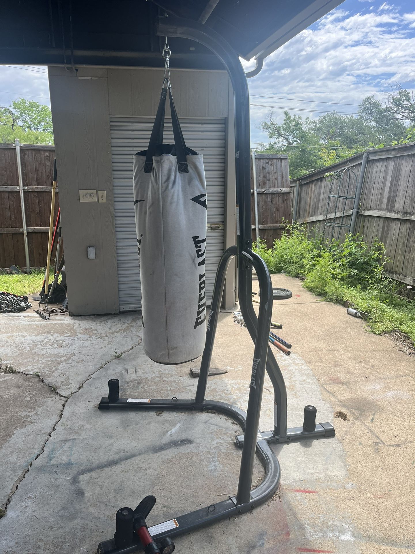Punching Bag and Stand