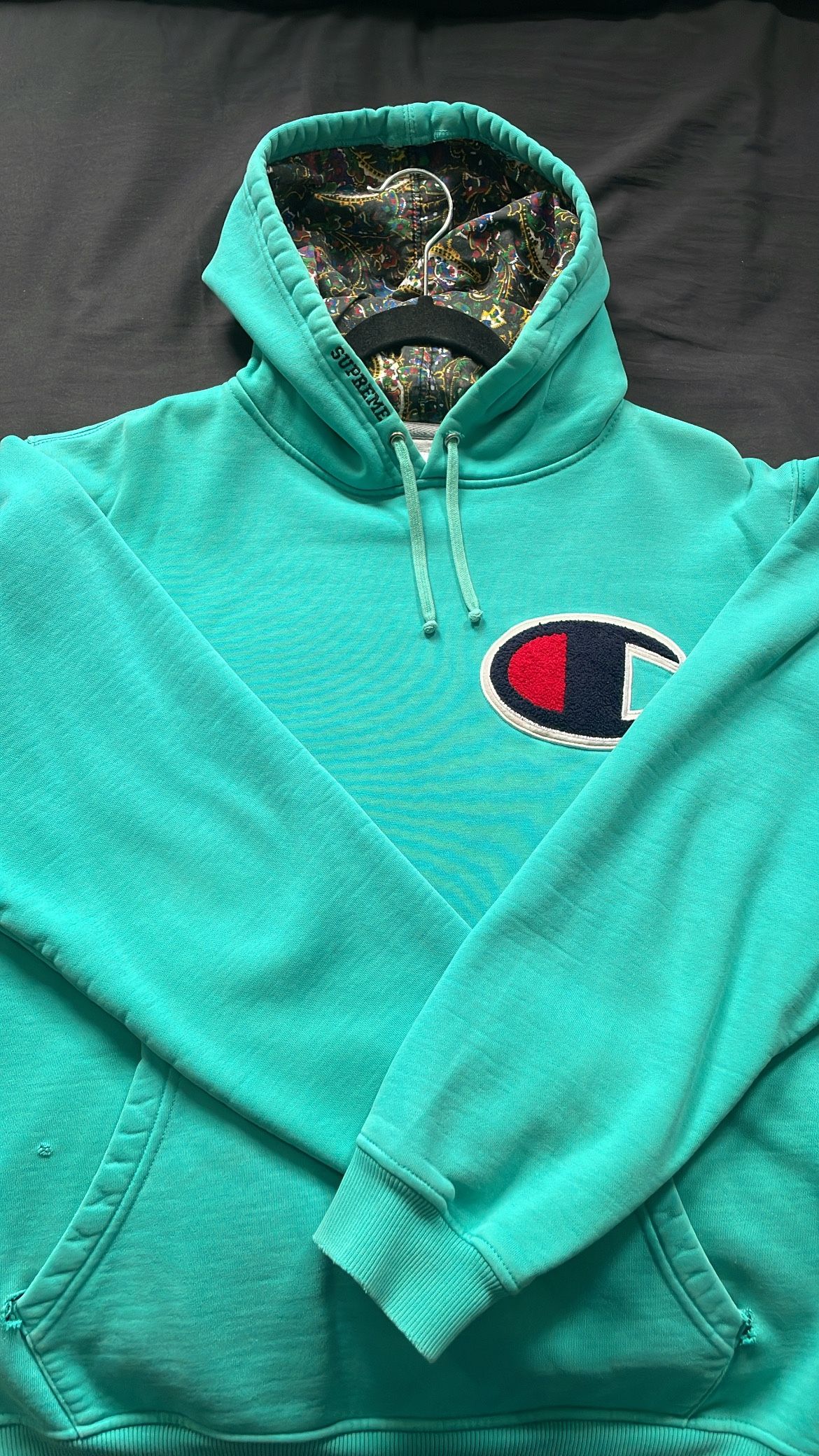 Champion x Supreme Collab Hoodie