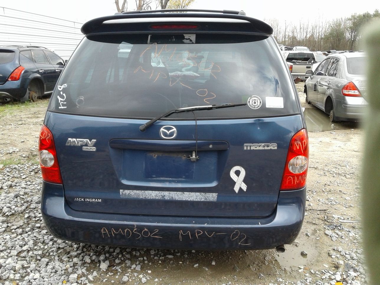 2002 Mazda mpv 3.0 motor for parts only new inventory
