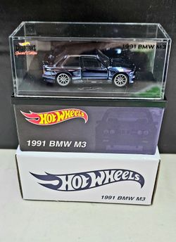 Hot Wheels RLC 91 BMW M3 Blue