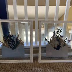 Set Of Flower Framed Art