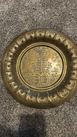 Brass plate