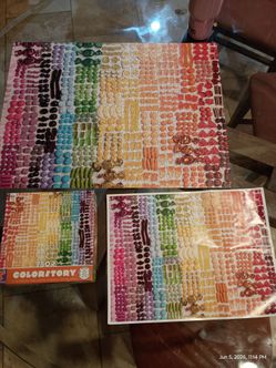 Ceaco Colorstory 750 Piece Candy Jigsaw Puzzle