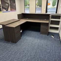 Reception Desk. 