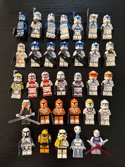 LEGO Star Wars Clone Trooper Minifigure Collection
