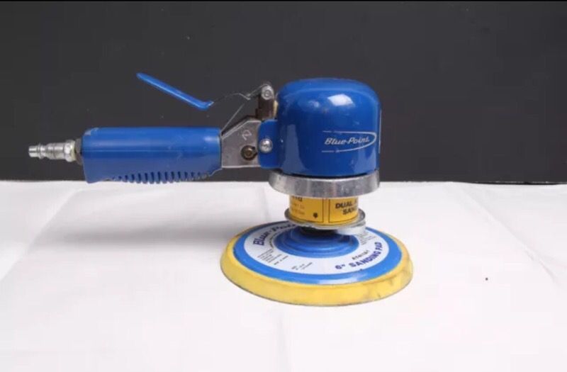Snap-on Bluepoint Sander, Air, Dual Action, Fine Finishing, 6" Pad (AT411A)