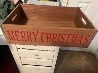 New 18"x12" christmas box for decor