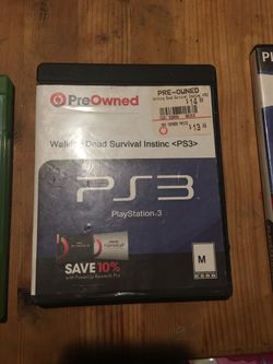 Walking Dead Survival Instinct PS 3